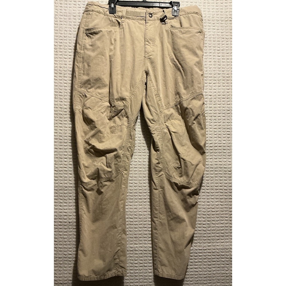 Viktos Khaktical‎ Pants 38x34 Men Tan Performance Hiking Black Arms